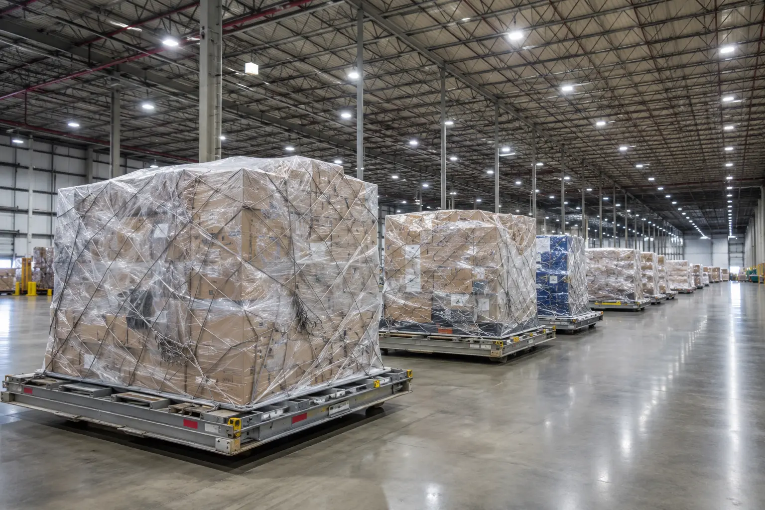Air freight cargo from China to Kenya ready for dispatch showing how to ship from China to Kenya by air