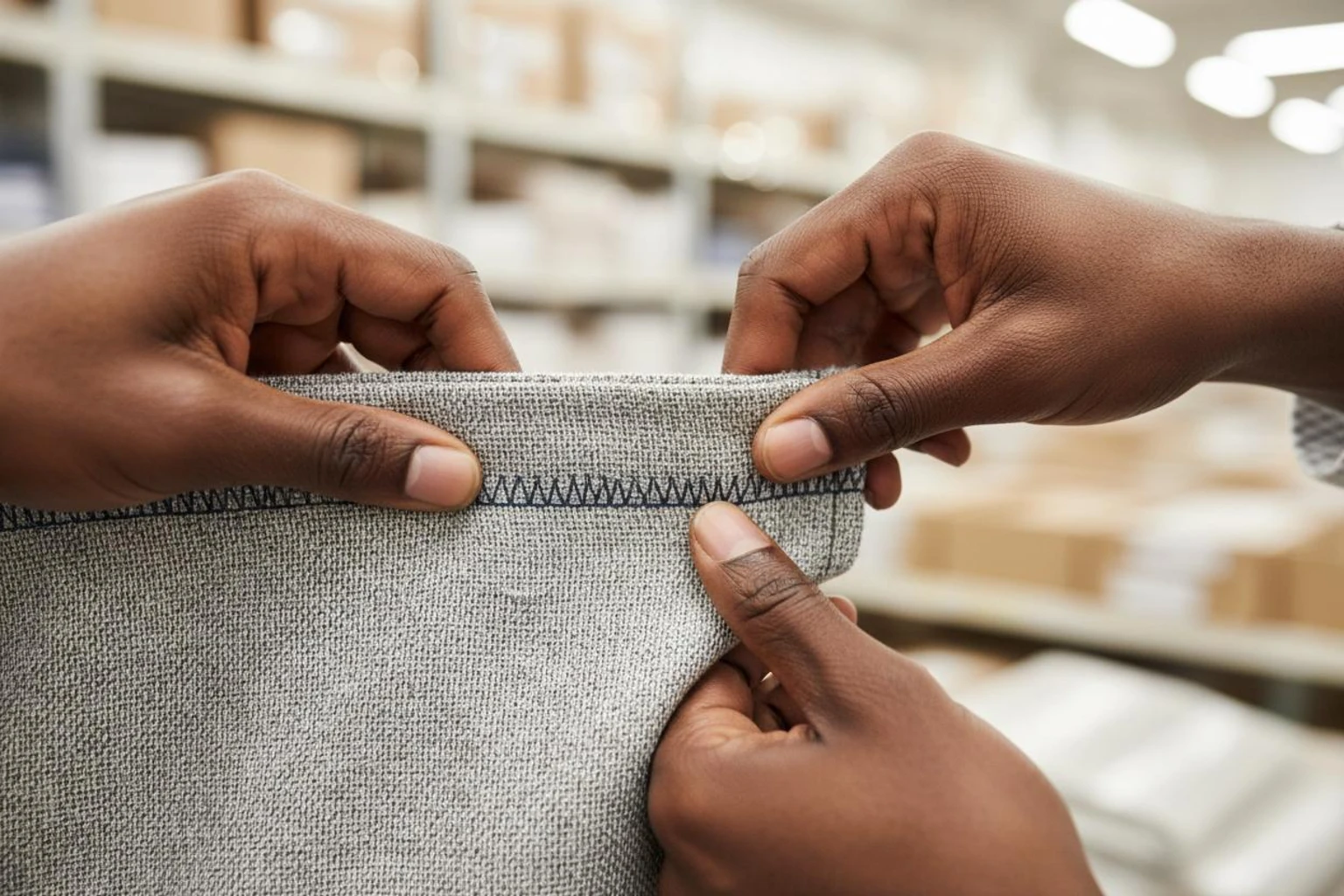 quality control inspection for clothing imported from China to Kenya