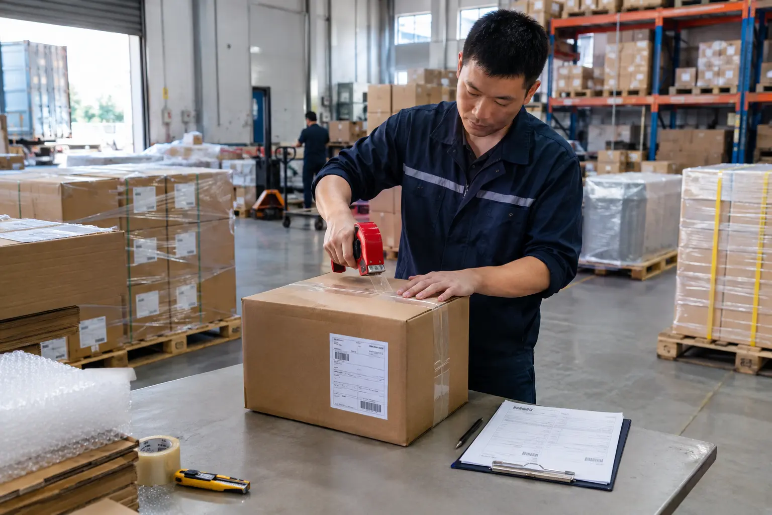 export documentation for an Alibaba or Made-in-China sourced shipment to Kenya